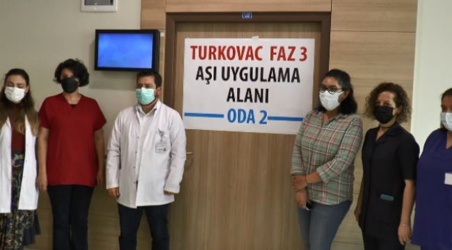 Erzurum'da da yerli aşı Turkovac'ın Faz-3 çalışması başladı